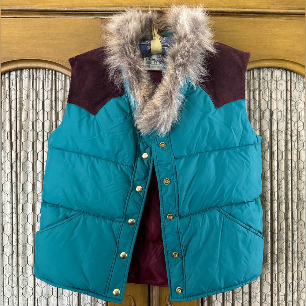 Western Wyoming Style Ski Vest